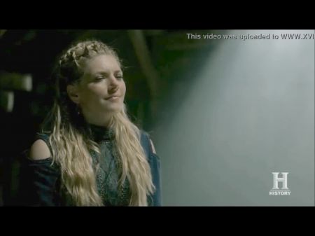 Vikings S5 Lagertha, сцена секса