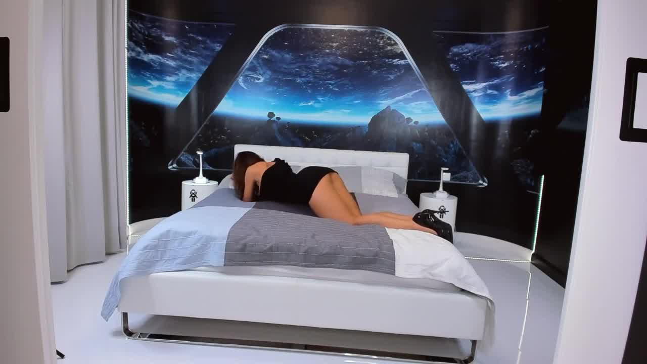 First Ever Fuckfest In Spaceship With Sluty Horny Teen Hotntubes