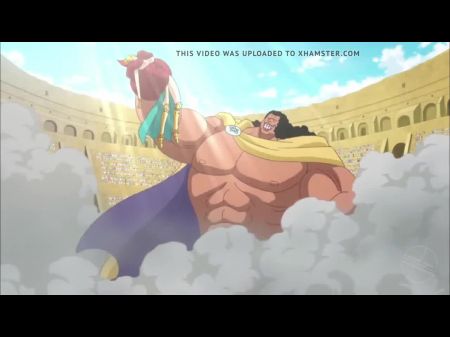 One Piece отредактировал Ecchi Moment от аниме Ребекки Колизер 