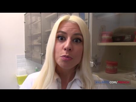 Блондин -стоматолог трахает ее пациенту, бесплатно HD Porn E5 