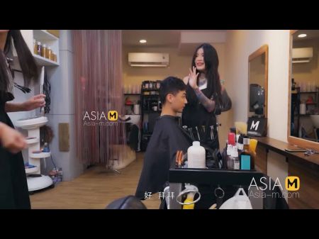 ModelMedia Asia Barber Shop Bold Sex Ai Qiu Mdwp 0004 Лучшее оригинальное порно видео Азии 