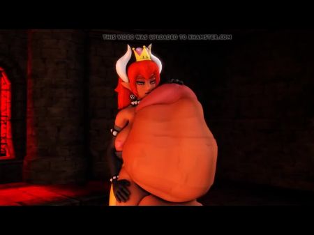 Bowsette Cock Vore Peach от Tostking, Porn 4e 