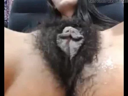Зрелая очень волосатая пизда с длинными губами, порно 62 