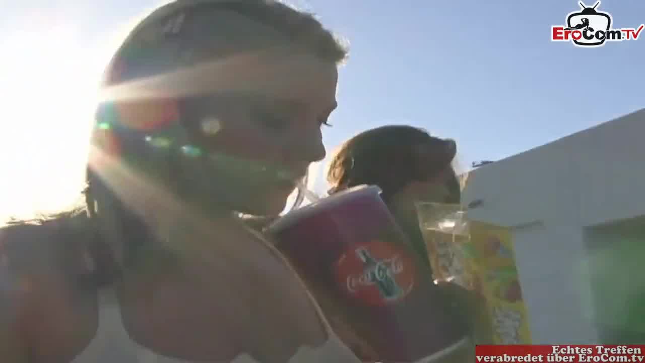 Blonde And Dark Haired Nubile Lesbians Copulate With A Dual Fuck Stick Hotntubes