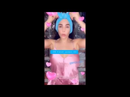 Kim Glow Instagram Компиляция, свободное нижнее белье HD Porn 