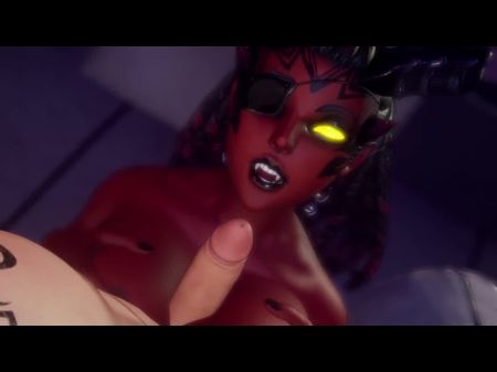 Демонная шлюха осушает вашу сперму (3D Porn Game) Cusverse Killi (Studio Fow) 