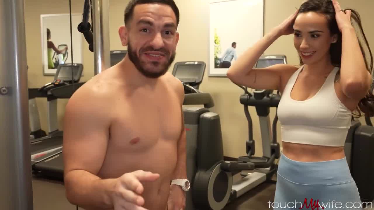 Latina Cuckold Fucks Stranger At Gym Motel Gaby Ortega Hotntubes