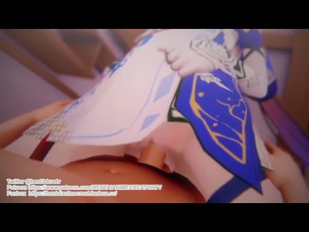 Li Sushang Jade Knight Honkai Impact 3 -й 3d Hentai Animation Shortver 