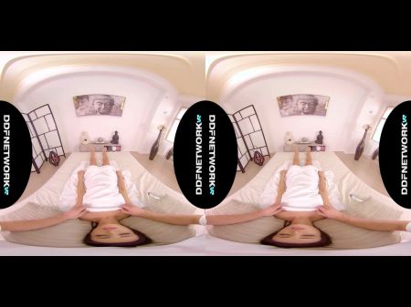 Сделайте бритую киску Алиссии Кента, капала ее хардкор в VR 