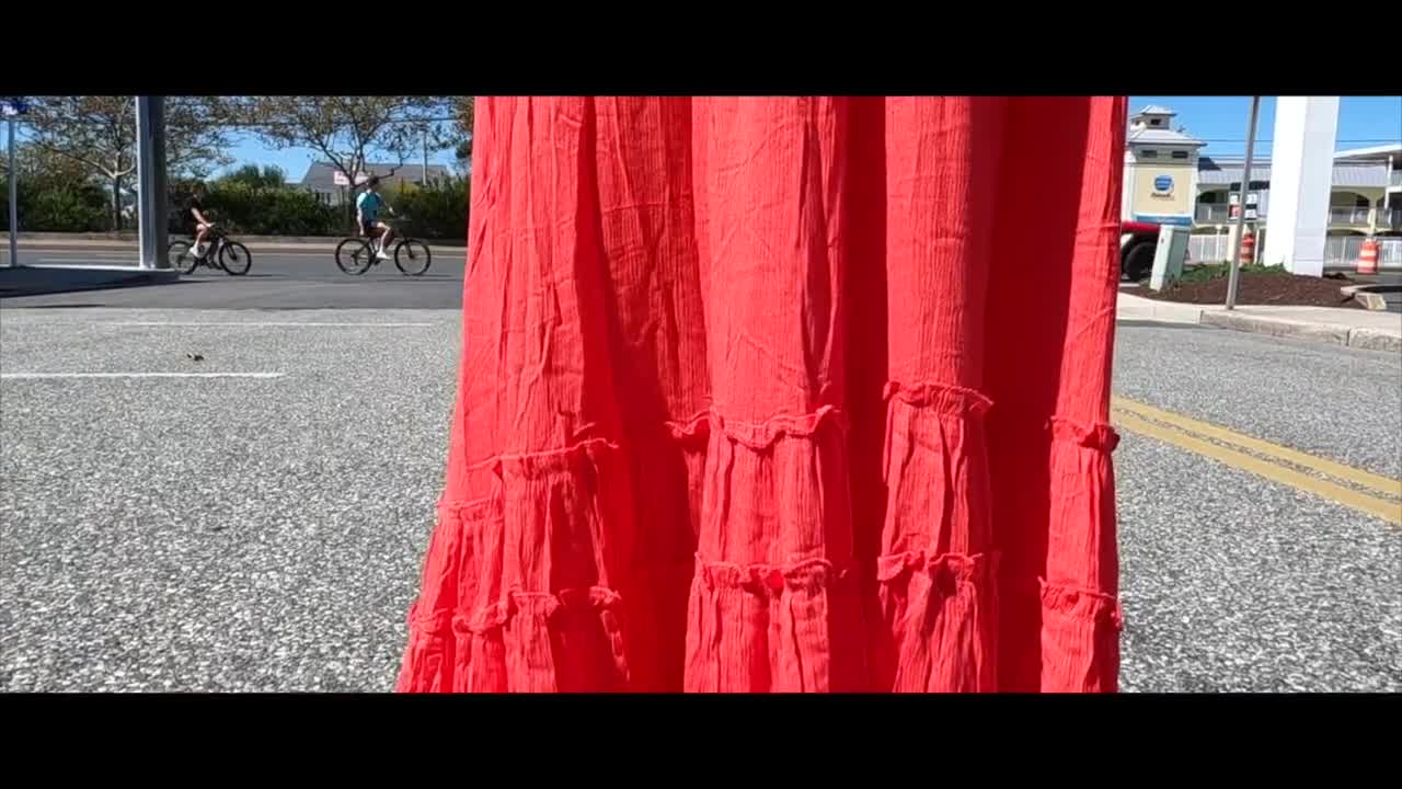 Cutting My Sundress In Public Until I M Totally Naked Music Video Trailer Hotntubes