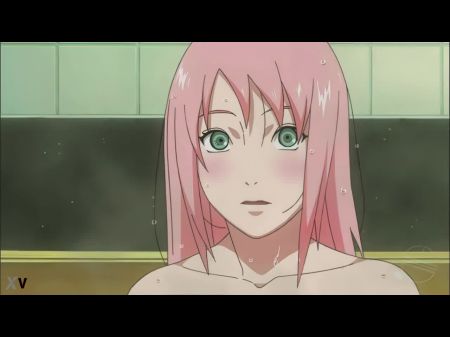 Naruto EP 311 Bath Scene│uncensored│4K AI oppassed 
