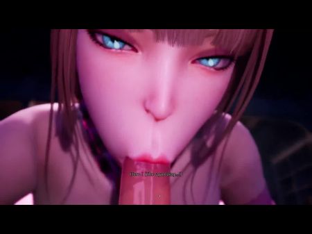 Под ведьмой мечты об Алисе (часть 1) 4K 60 кадров в секунду, 3D Hentai Game, без цензуры 