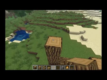 Как построить домик озера в Minecraft (Учебное пособие) 