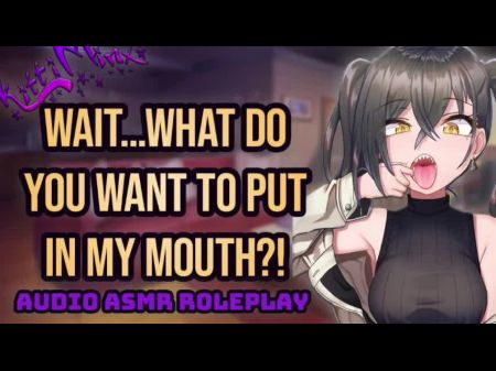 Лучшая подруга старшей сестры ASMR дает вам свой первый в истории минет аниме -аудио RolePlay 