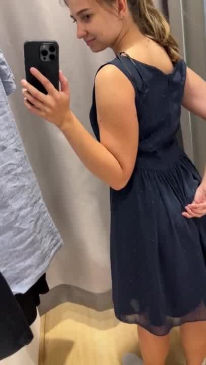 Undressing Totally Naked In Public Store Hotntubes