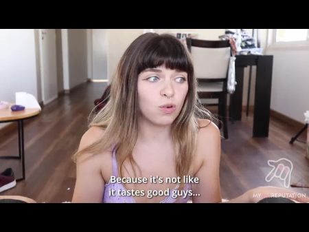Vlog: мне начали нравиться сперму на лице (и рот) мой 1 -й лицо 