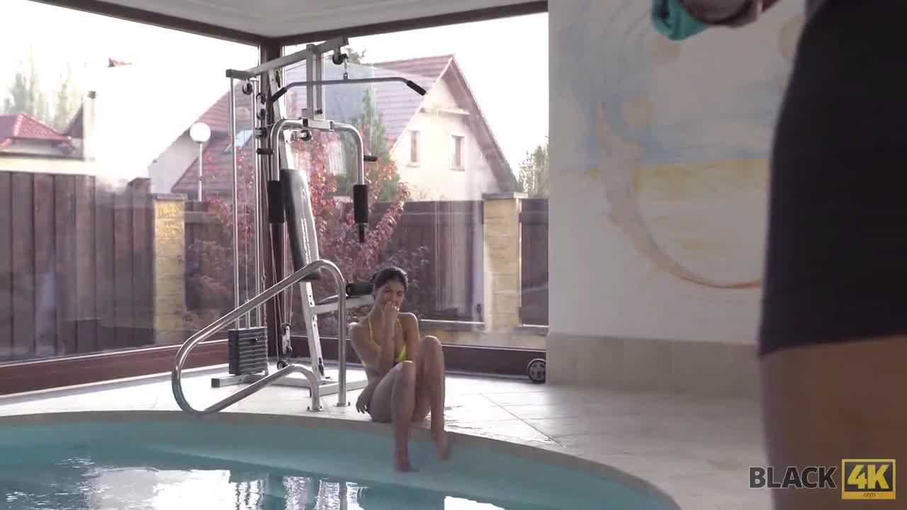 Swimming Coach With Ample Fuck Stick Copulates Uber Cute Nubile Lassie Hotntubes