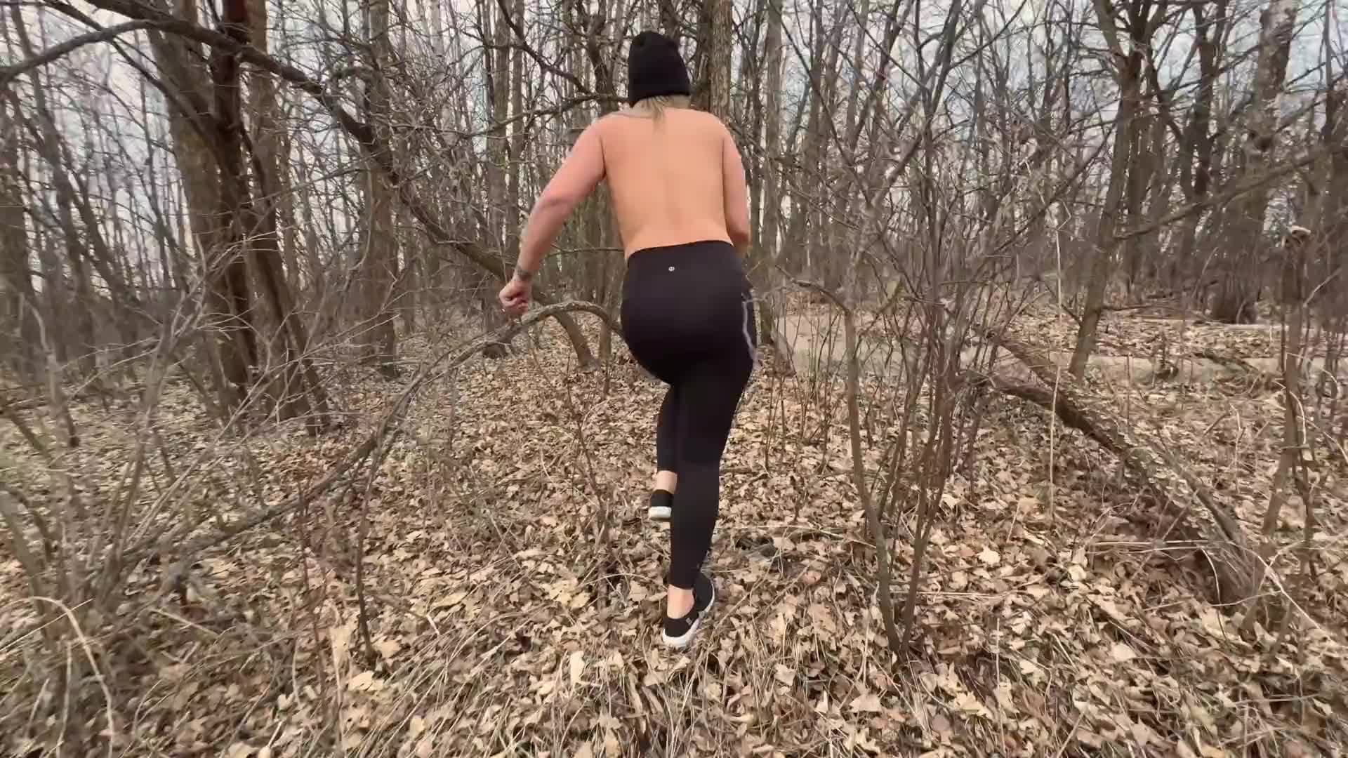 Unwrapping Naked And Boned In The Forest Hotntubes