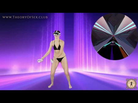 Часть 1 неделя 4 VR Dance Trabout. Мой навык реакции становится лучше. 