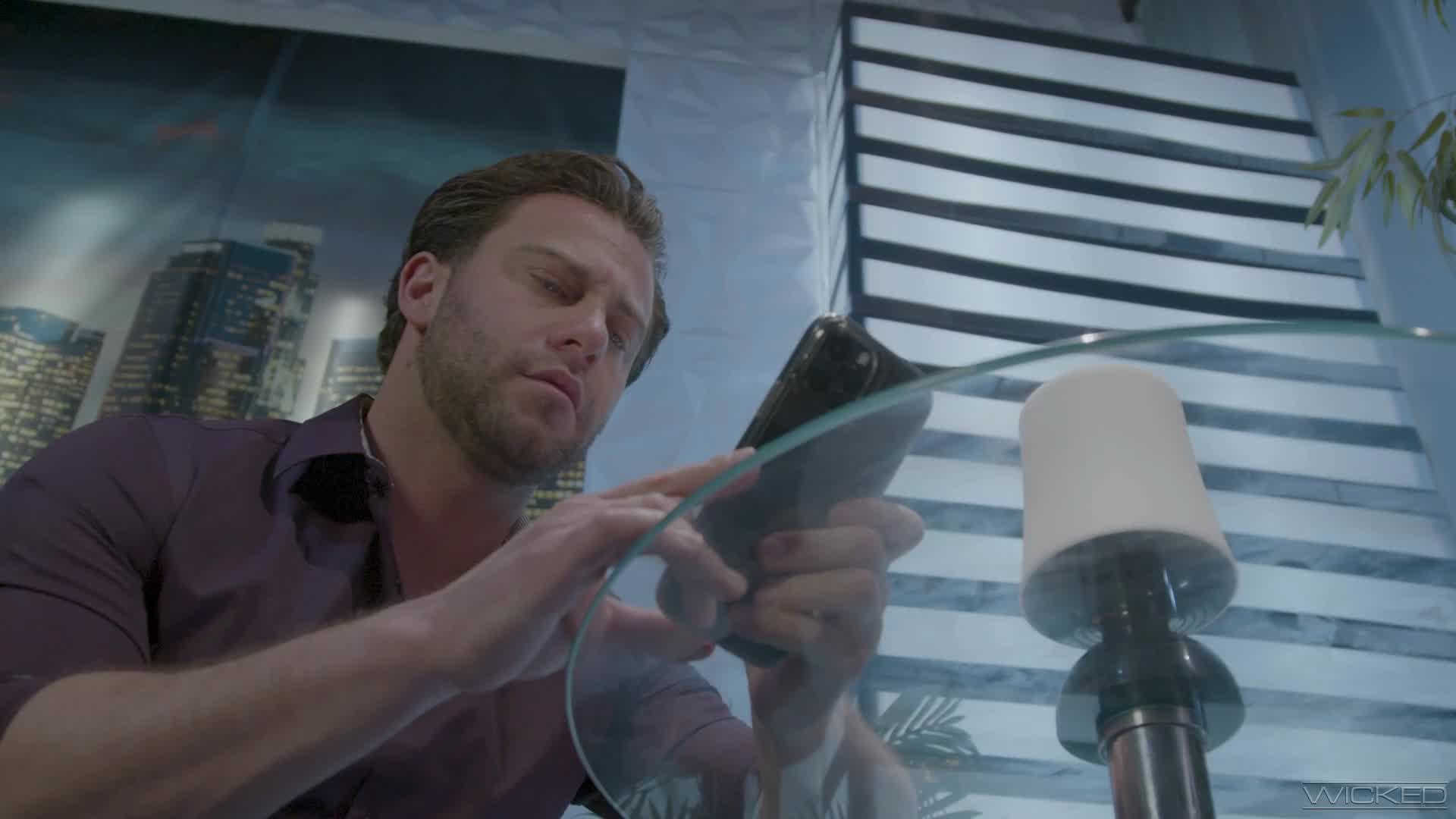 Lovely Brunette Copulates Her Date On Her Frisky Stuff Channel Hotntubes