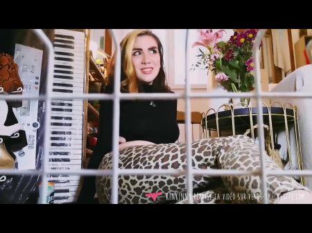 Vends Ta Culotte POV покорный мужчина в клетке, униженной сексуальным французским 