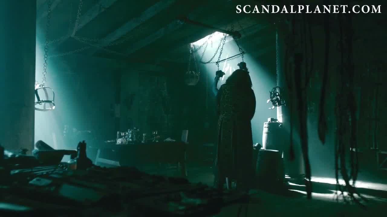 Karen Hassan Naked Caning In Vikings On Scandalplanet Hotntubes