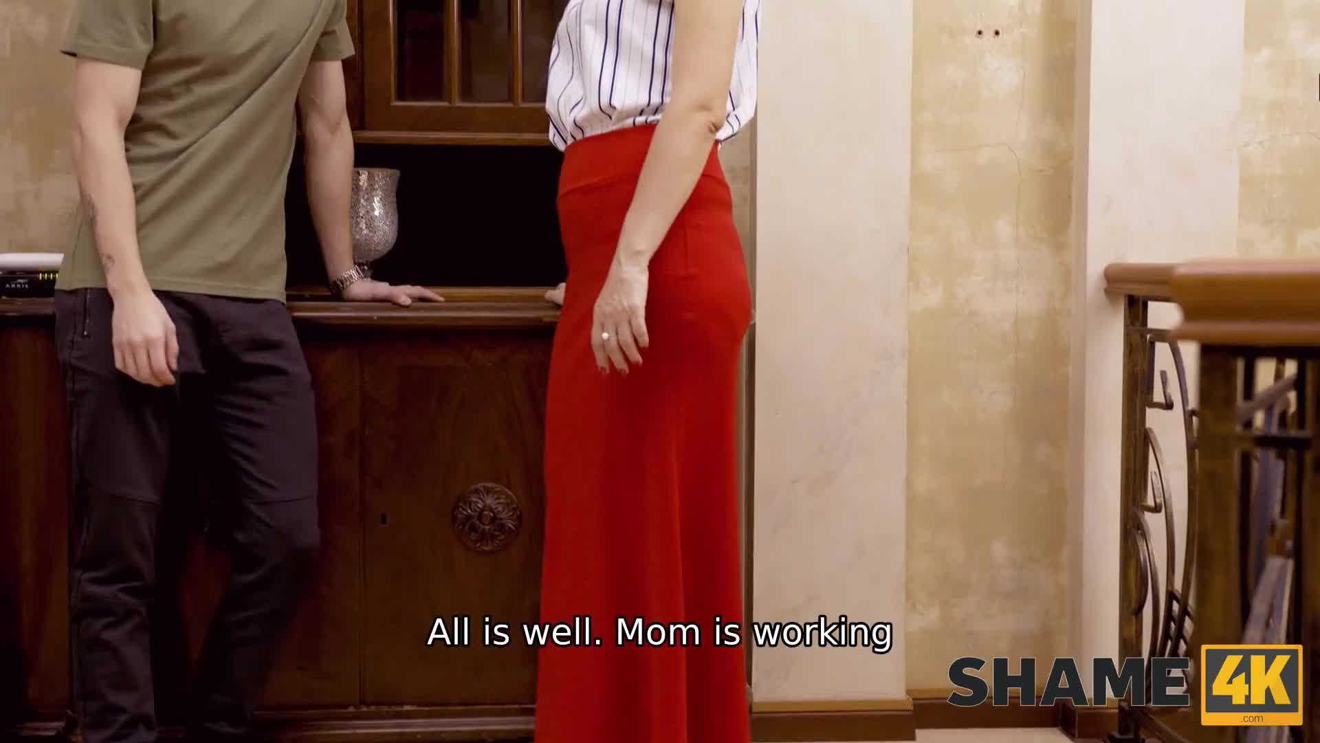 Angela Milf Was Caught On Stealing And Possessed By Friend S Stepson Hotntubes