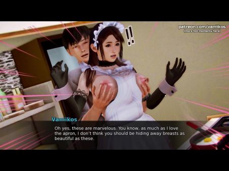 Академия Вайфу грудастая японская мачеха мачеха потирает ее киску по большему члену пасынка в автобусе, полном людей № 6 