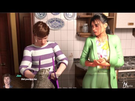 Скусовая жена 2 Миссис Мур такая возбужденная и хочет получить оргазм, что она сделает 