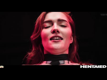 Реальная жизнь хентай трахается глубоко в глубине и излишне от Чужой Монстр 