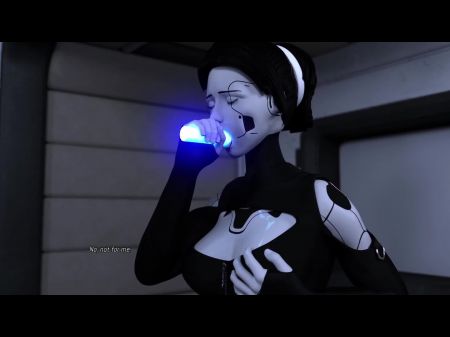 глубокая глотка, минет, подборка с горячей блондинкой, девушкой-роботом и сексуальной рыжей 