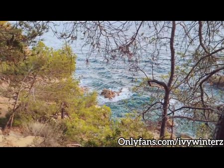 горячая измена жены, BBC, минет на природе в отпуске (со звуком) 