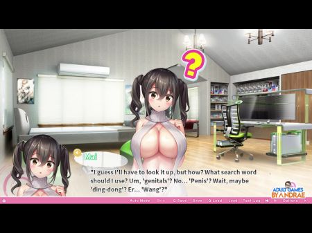 эп.40: Специальный минет от Satozuka mai oppai ero app academy 