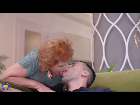Grandmother Kisses Sucks And Fucks Fortunate Boy , Sex Cd