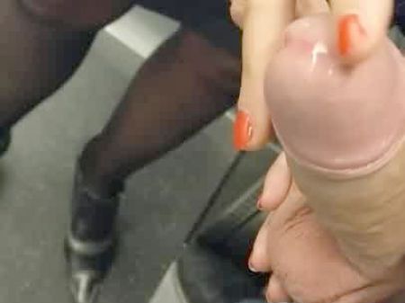 Milf Empties A Dick In Her Thong In An Elevator: Hd Sex Bb