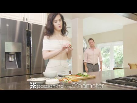 Tight Clit Dark- Haired Gives Up Lunch Sex:  Porn 8c