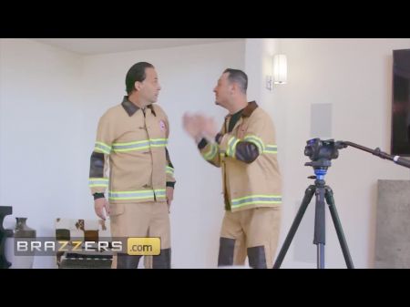 Great Girl Brandi Love Seduces A Green Fireman’s