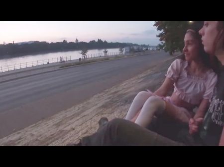 Outdoor Extreme Fun In Front Of Strangers: Free Hd Porno 0e