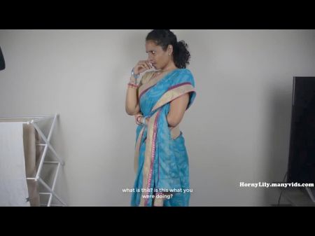 South Indian Mum Lets Son Jerk Off Then Action Her Tamil