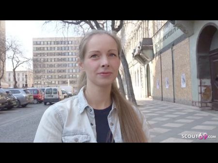 German Scout - Slender Legal Age Adolescent Kinuski Talk To Orgasm Copulate