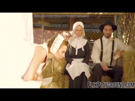 Handsome Amish Cutie Really Likes Hardcore Ass Sex Quickie .