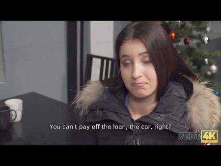 Debt4k Female Has No Money For Cool Car But Manages It .