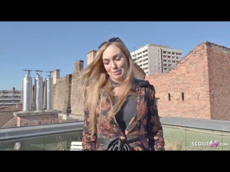 German Scout - Fashion 18 Teenager Model Liza Talk To Ass Sex For