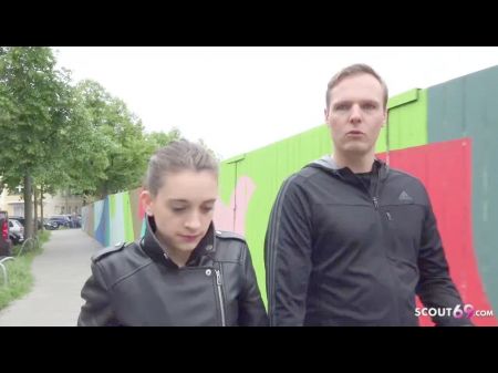 Deutscher Pfadfinder Skinny Teen Anita Anal beim Pickup Casting