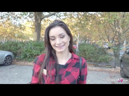German Scout - Legal Age Immature Valentina Talk To Street Casting .