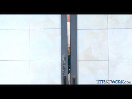 Giant Light Haired Tits In The Elevator , Free Sex 61