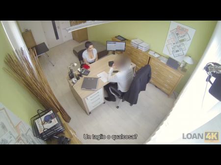Loan4k Agent Cant Resist In Front Of Sexy Legal Age Immature Body
