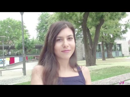 German Scout - Beautiful Fresh Girl Anya Seduce To Sex At Street