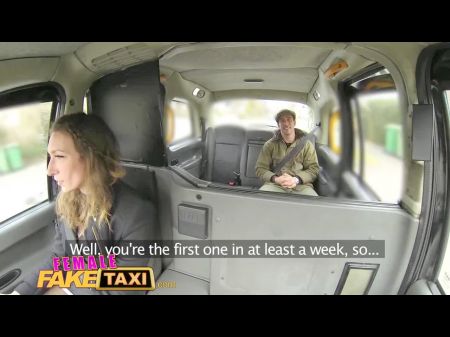 Hottie Fake Taxi Nervous Farmer Can