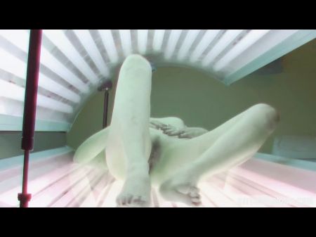 Slow Clit Masturbation In Public Solarium: Free Hd Porn 0c